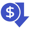 Lower Interest Rates Icon